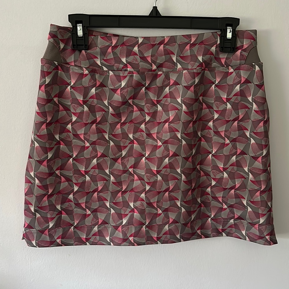 Nike golf XS pink & gray skort